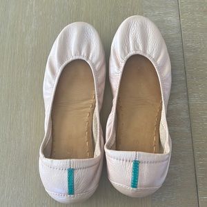 Tieks size 10 Custom Shimmer Ballerina Pink